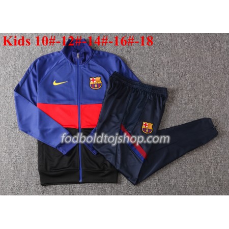 FC Barcelona 2020-2021 Børn Træningsjakke Dragt M004